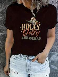Camiseta de mujer moderna, informal, para fiestas y para estar en casa, 100% algodón, corte holgado. . Camiseta de Moda para Mujer con Estampado de Letras Elegante, Cuello Redondo, Manga Corta, Estilo Deportivo Casual y Sencillo, Top Cómodo de Verano para Vacaciones - Camiseta Unisex de Algodón Holgada de Manga Corta y Cuello Redondo Estilo Vintage Urbano - Negro - Ver 7