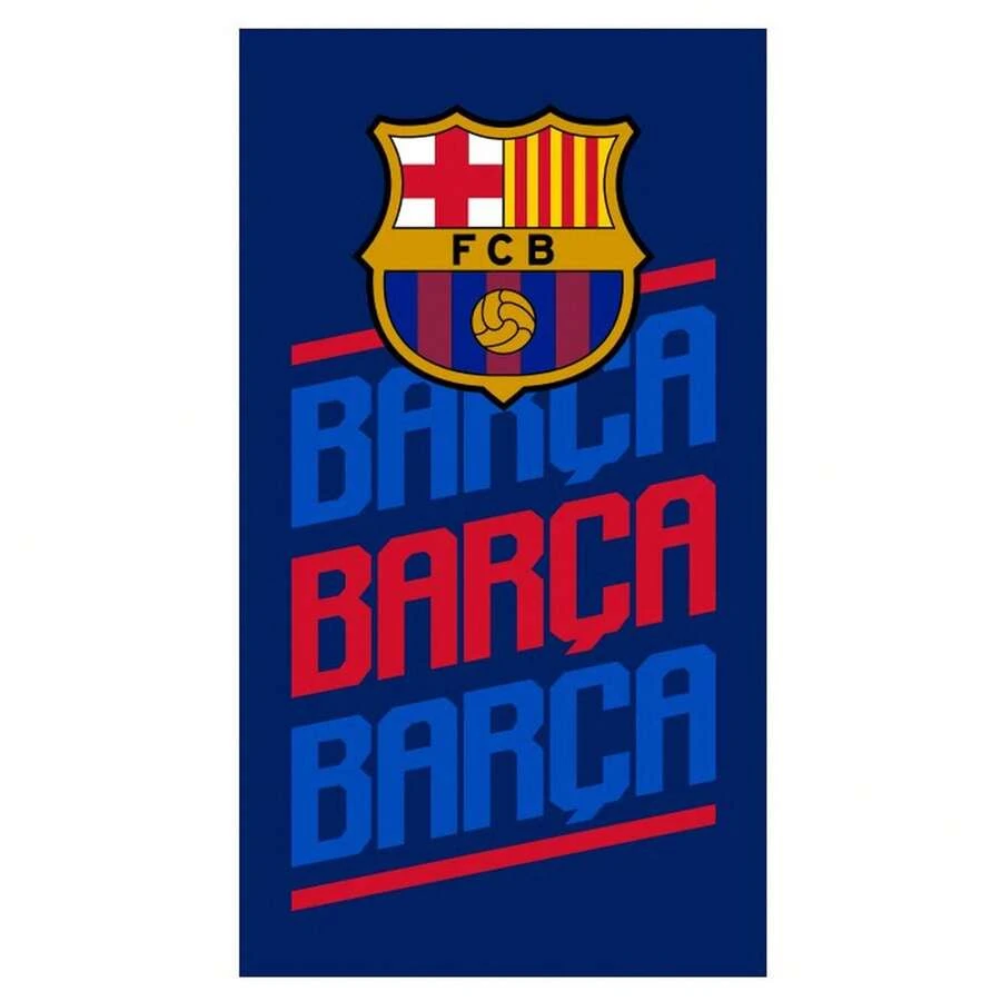 FC Barcelona 巴塞隆納足球俱樂部官方超細纖維毛巾,速乾,70x140厘米 - 選項 8 - 查看 1