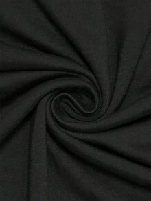 Camiseta de manga corta para mujer con estampado de tigre y gafas para el día del partido, cuello redondo informal con elasticidad media, top versátil para todas las estaciones, estilo casual. - Negro - Ver 4