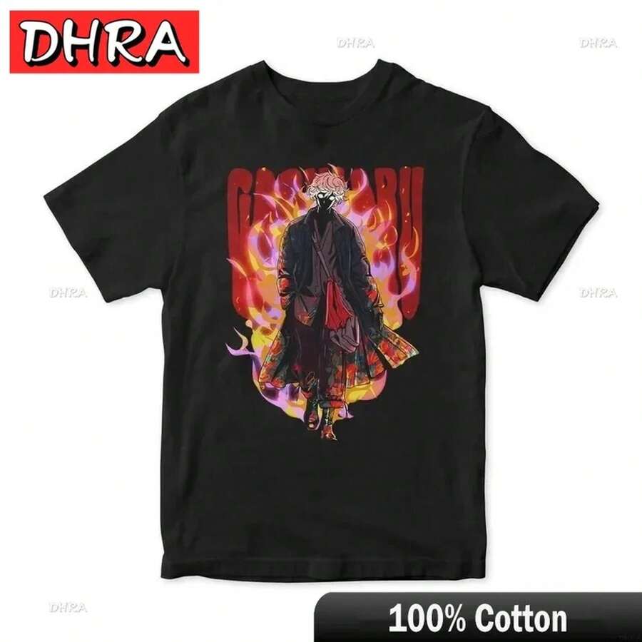 Camiseta Hell's Paradise Gabimaru Sagiri Rien Washed Jigokuraku Divertida R j1apan Anime Streetwear M1en WoM1en Graphic Harajuku T1EE Camiseta de algodón suave de 220 g para hombres y mujeres, hecha de tela premium duradera y agradable para la piel con un tacto suave, adecuada para todas las formas corporales y para uso diario. Tops casuales transpirables y ligeros, conjuntos elegantes a juego para otoño, perfectos para la vida diaria, actividades al aire libre, viajes, vacaciones y varias fiestas temáticas durante todo el año. - Negro - Ver 1