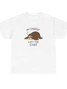 Funny other S1Hirt My Energy The Chat T1EE - Blanco - Ver 2