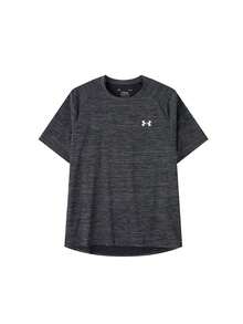 Under Armour Men's T-Shirt UA Tech Textured SS Casual Comfortable Simple Outdoor Sports Short-Sleeve T-Shirt 1382796-001 - 1382796-001 - View 1