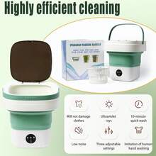 Kids Washing Machine Toys - Green - View 1