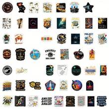 50pcs Cartoon "Rescue Plan" Stickers, "Rescue Plan" Gifts, "Rescue Plan" Peripherals, "Rescue Plan" Poster Decorative Stickers, Waterproof And Durable For Laptop, Phone, Car, Skateboard, Water Bottle, Scrapbook, Computer, Etc. - Project - View 9
