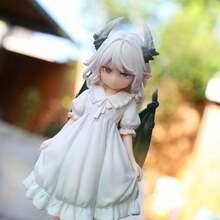 New Light Nightmare Twin Angry Dragon Girl Kanna-Chan Figure - Cute Maid Anime Ornament - Multicolor - View 6