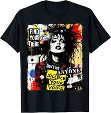 Women T-Shirts - Black - View 1