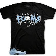 Cool Foam Design To Match Foamposite Psychic Blue - Matches Foams - Shape - View 1
