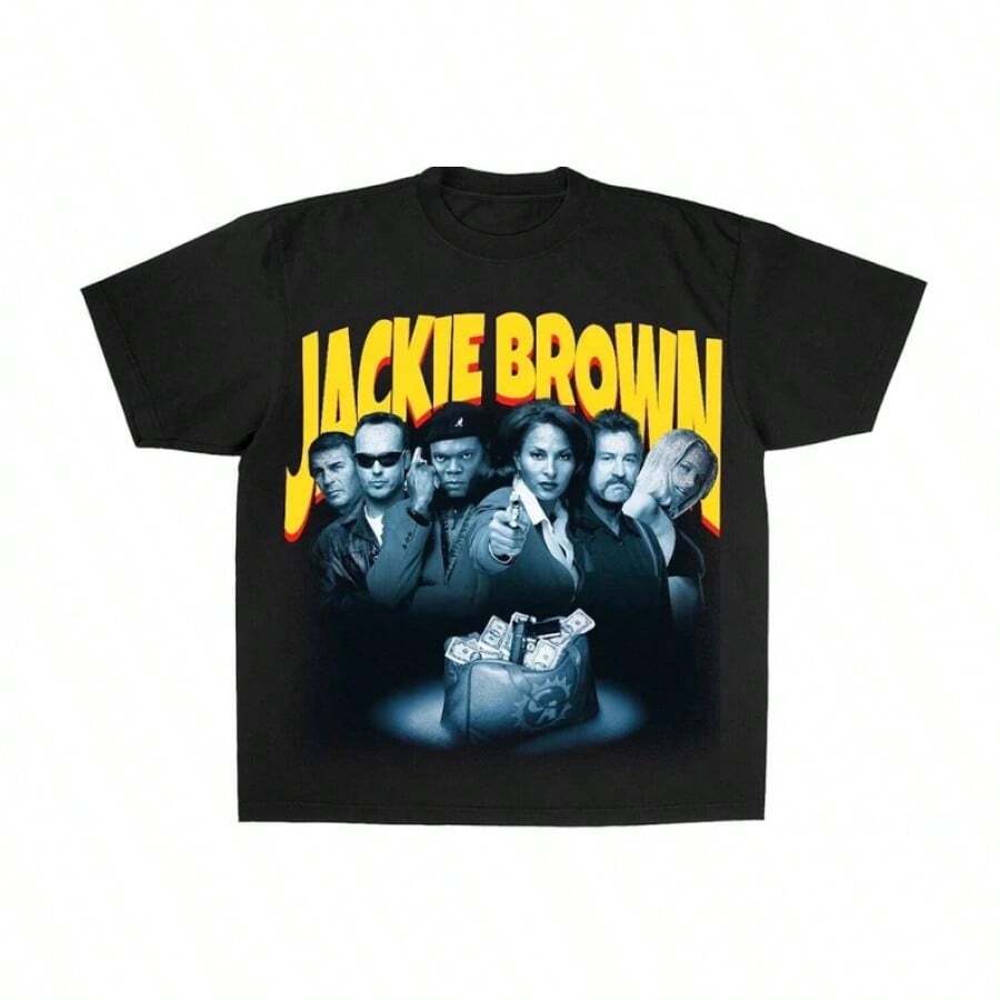 Camiseta de Jackie Brown - Negro - Ver 1