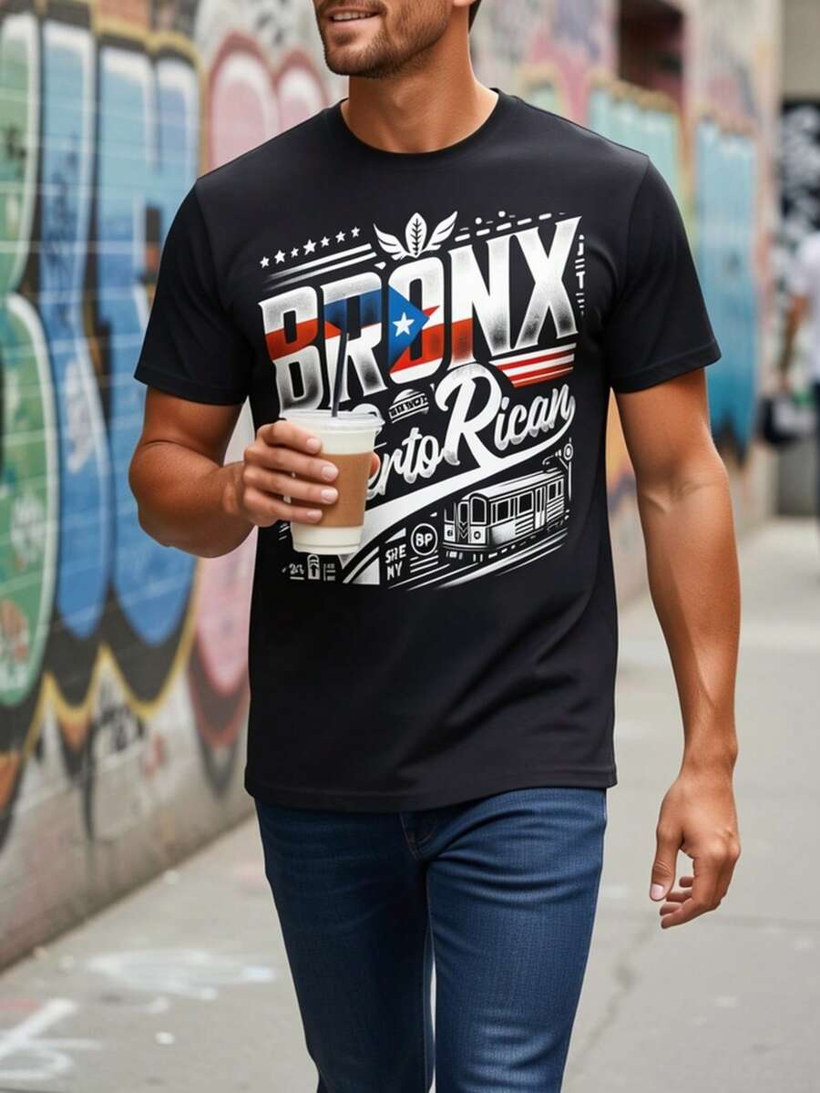 Men T-Shirts - Black - View 1