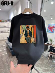 Men T-Shirts - Black - View 7