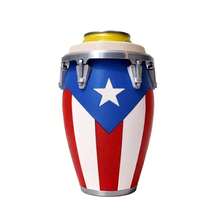 Conga-Style  Bottle Holder, Fun Flag Conga Drum-Shaped Thermal Insulation Beer Bottle Holder, 12-Ounce Beverage Bottle Holder, Suitable For Picnics And Barbecue-Themed Events - 2 - 查看 1