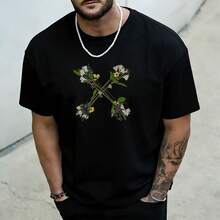 Men T-Shirts - Black - View 6
