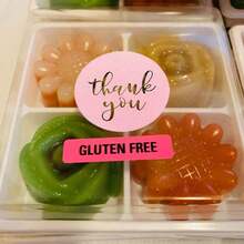 10pcs Pink Foil English Thank You Stickers, 21x16cm Round, Shiny Gold, Envelope Magazine Party Gift DIY Packaging, PVC Adhesive Seal Stickers - 10 Pink Foil Thank-you Notes - View 3
