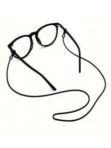1 pieza Conjunto de cordón antideslizante para gafas para hombres y mujeres, mismo estilo, cordón de gafas de color caramelo, cordón elástico retráctil para gafas - Multicolor - Ver 2