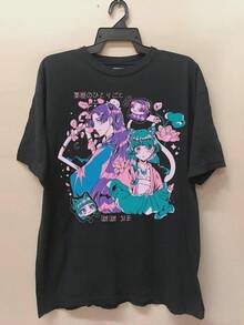 Women T-Shirts - Black - View 6