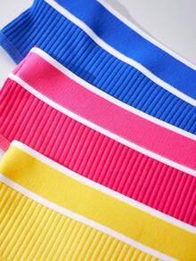 3pcs Women G-String Sexy Thongs Soft Underpants Solid Color Panty Simple Lingerie - Multicolor - View 8