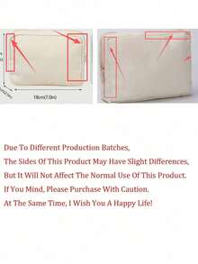 Nova Bolsa Cosmética Médica - Bolsa Médica, Nécessaire, Essenciais de Viagem, Design Colorido Adequado para Medicamentos, Cosméticos e Suprimentos de Viagem - Presente Ideal para Amigos e Família, Organizador de Cuidados Pessoais | Design Interessante, Nécessaire de Viagem Portátil com Zíper, Bolsa de Maquiagem Padrão para Companhias Aéreas, Pode Armazenar Medicamentos, Suprimentos Médicos, Etc. (Padrão Cortado Aleatoriamente) - Multicolorido - View 9