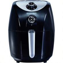 35055 Freidora de Aire con Canasta Antiadherente, Capacidad de 1.5 L, Ajuste de Temperatura, Potente Flujo de Aire, Indicadores Luminosos, Alimentación Saludable - Enchufe tipo A de EE. UU. (110-127 V) - Ver 6