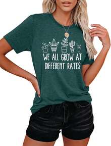 VVNTY-For-Students-For-Teachers-For-Women:WeAllGrowAt-Different-Tempos-Player-Fun-Inspirational-For-Rehearsal - Green - View 4