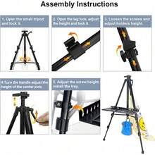 Display Easel - Black - View 6