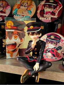 Handmade Anime Surrounding Character Figurine, Anime Handmade Group Character Decor, Cartoon Style Cute And Fashionable Model - Suitable As A Thoughtful Gift For Friends, Classmates And Colleagues, Interesting And Practical Decor For Home, Desktop, Holidays, Small Gift (Minor Flaws) - Multicolor - View 7