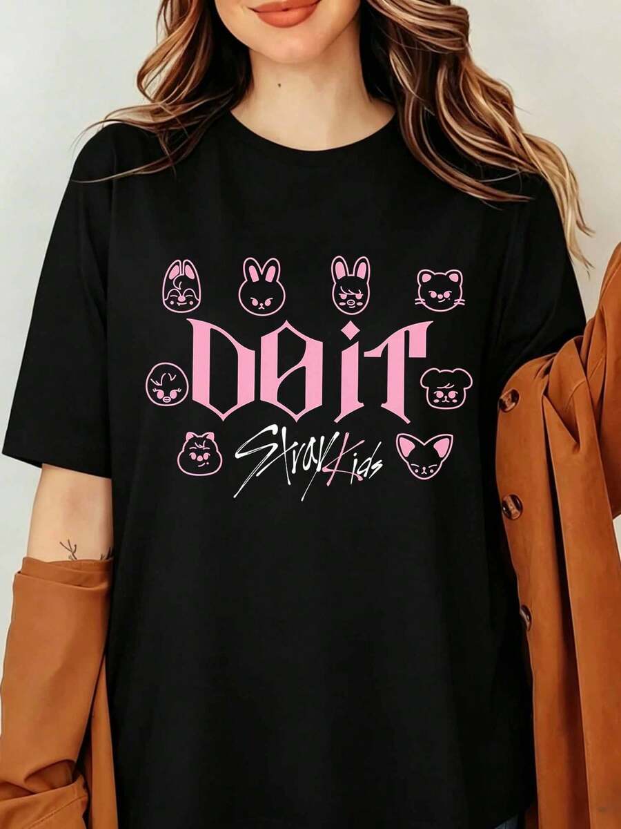 Women T-Shirts - Black - View 1