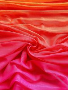 Vestido mini ajustado de punto rojo con hombros descubiertos para mujer, diseño con espalda calada, adecuado para vacaciones, citas, té de la tarde, temporada de bodas, playa, crucero, vacaciones en la ciudad, vacaciones bohemias, festivales de - Naranja - Ver 7