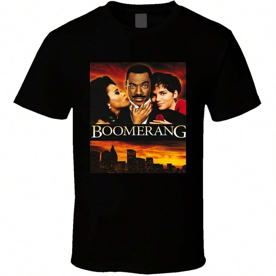 Boomerangie T Shirt - Black - View 1