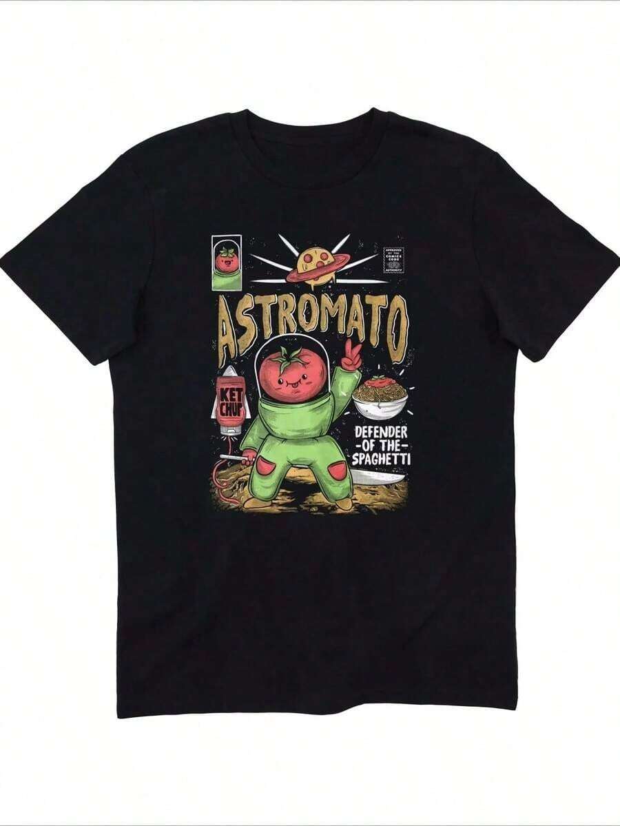 2026 New Hip-Hop World Tour T-Shirt Pure Cotton B-Billie Top Round Neck Short Sleeve Eilish Women's Photos And Text Gender-Free. - 黑色 25 - 查看 1