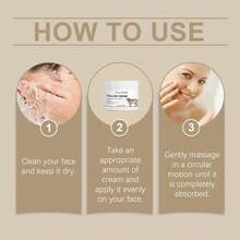 Tallow-crema facial que se desvanece, líneas finas, reafirmante, hidratante, suavizante, iluminador, reparación, bálsamo nutritivo hidratante, cuidado de la piel - 1 - Ver 6