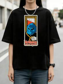 Birdhouse Skate Andrew Reynolds Retro Cartoon Graphic Cotton Summer Short Sleeve T-Shirt - Svart - Visa 6