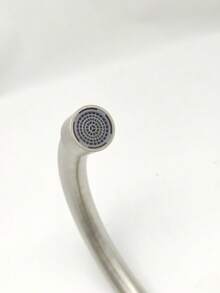 A Durable, Drop-Resistant, Hot-Selling Rotating Brushed Stainless Steel Vertical Single-Cold Kitchen Faucet, Cold Water Switch, Available In Single-Handle And Single-Hole Types With Straight Handle Or Large Handle, Perfect For Everyday Home Use. - Silver - View 8
