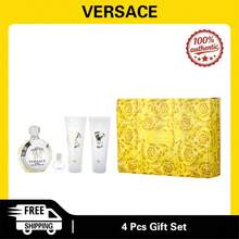 Gift Set Versace Eros Pour Femme Women Eau De Parfum Spray 100ml & Body Lotion 100ml & Shower Gel 100ml & Mini Eau De Parfum 5ml - Gift Set - 查看 1
