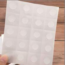 200 pièces Ruban adhésif acrylique double face, ruban double face nano à haute viscosité et forte adhérence, ruban magique rond épaissi découpé au pochoir, accessoires de fête pour ballons - Multicolore - Voir 9