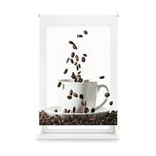 KIWI | Translucent Digital Roller Blind For Kitchen, Model C-Coffee, Sizes From 90 To 170 Cm Wide X 180 Cm High, Thermal Insulating Digital Roller Blind - C-coffee - View 1
