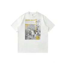 Camiseta informal con estampado Y2KAttacks-On-Titan-Reiner-Braunss-Armored-Titan-Scene 2026 Camisetas de anime japonés para hombre Camisetas divertidas y lindas de dibujos animados para mujer Camisetas de manga corta Camisetas gráficas Camisetas estampadas Kawaii Camisetas gráficas Cuello redondo 100% algodón, Camisetas de dibujos animados para mujer, Prenda masculina de moda, Camisetas de anime japonés para hombre, Bonita camiseta estampada - Blanco - Ver 1