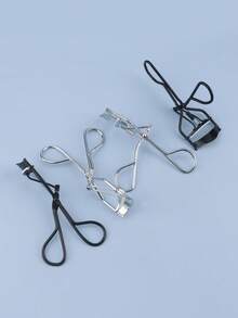 1pc High Quality Stainless Steel Eyelash Curler, Precise Control For Long-Lasting Curl, Suitable For Daily Makeup Use - Multicolor - View 5