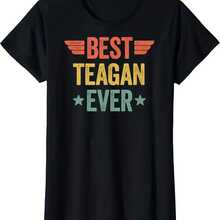 Best Teagan Ever T-Shirt - Black - View 1