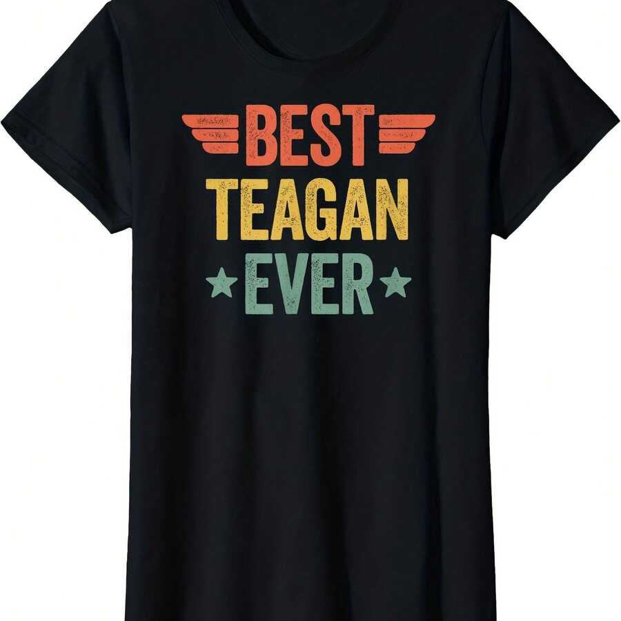 Best Teagan Ever T-Shirt - Black - View 1