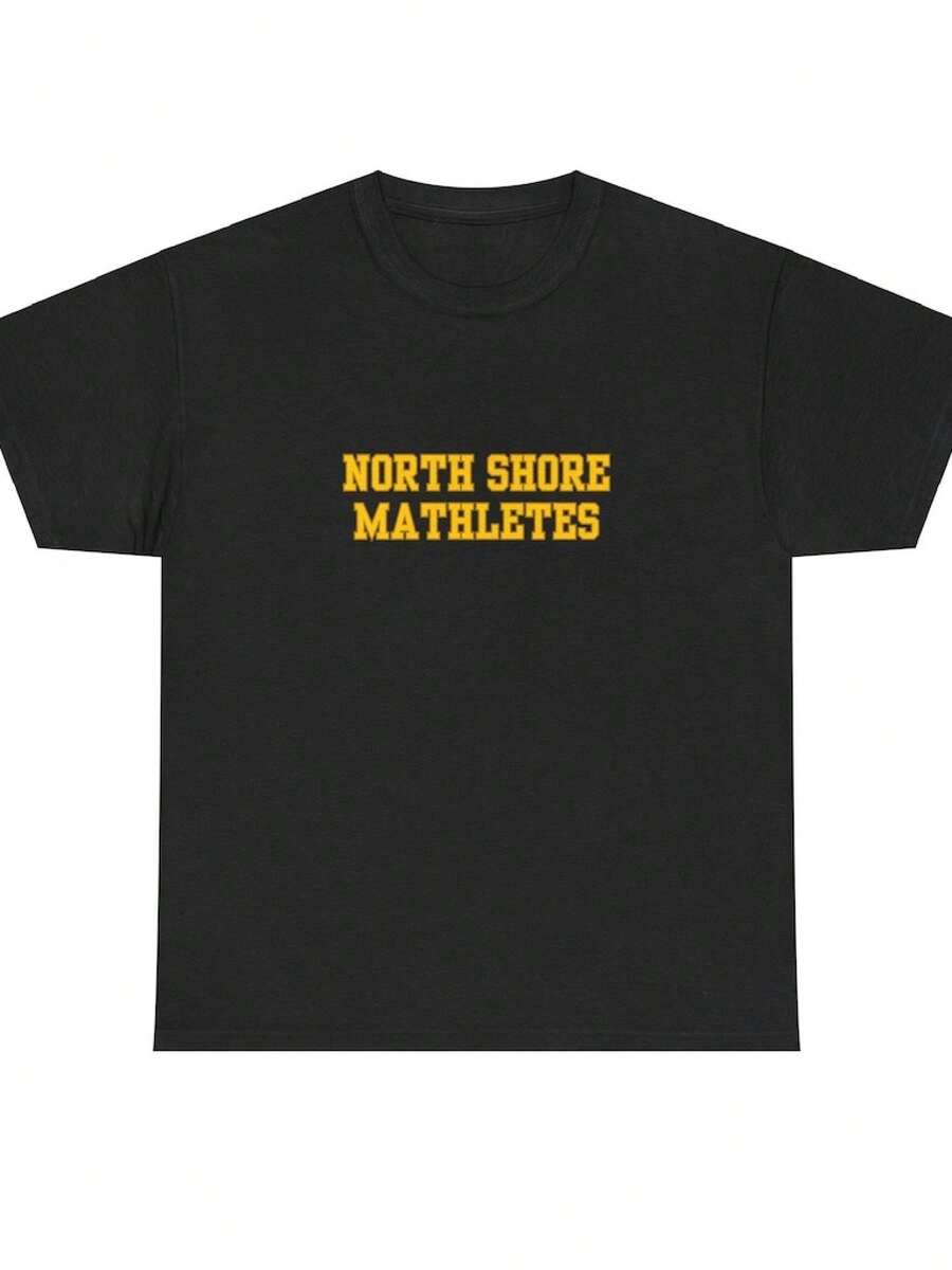 Camiseta North Shore Mathletes - Negro - Ver 1