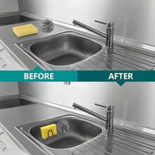 Under Cabinet Cutting Board Holder - 1/2/4 Pcs Pot Lid Organizer For Cabinet Cutting Board Holder Rack Storage Stainless Steel Under Shelf Counter Chopping Board Holder,Sink Sponge Shelf - Black - View 9