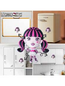 Mattel 1pc Monster High Officially Licensed Cute Dracula Laura 3D Foam Fridge Magnet, Cute Locker Fridge Whiteboard Decoration, Fun Birthday Halloween Christmas Gift For Friends And Family - View 1