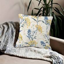 1PC Plant Flower Pillow Cover, Double-Sided Printing, Zipper Closure, Suitable For Bedroom, Sofa, Living Room, Car, RV, Holiday Gift Decoration Pillowcase (Excluding Pillow Core) - Multicolor - View 2
