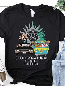 Women T-Shirts - Black - View 1