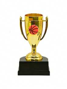 Piala Mini Plastik, Cocok Sebagai Hadiah Pesta, Properti, Hadiah, Penghargaan, Berlaku Untuk Remaja dan Dewasa dalam Permainan Bola Basket/Sepak Bola/Bola Voli/Bisbol/Softball - Emas - View 11