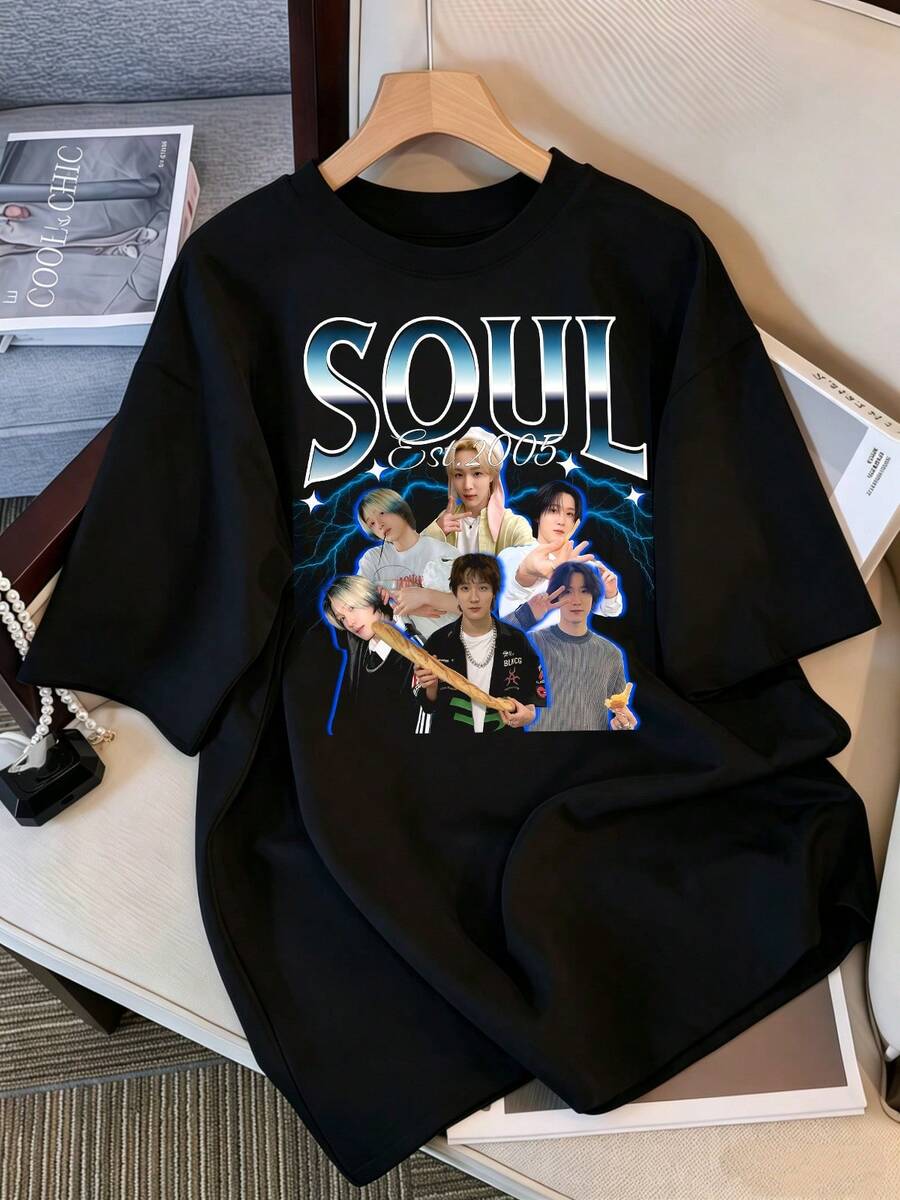 Women T-Shirts - Black - View 1