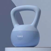 5/6/8/10kg Rubber Dumbbells And Kettlebells With Non-Slip Grip And Reinforced Handle. Set Includes Protective Gear Or Waist Bag. Multiple Colors And Sizes Available, Perfect For Home And Gym Strength Training. - Multi-color Random - View 3