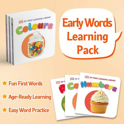 English Early Learning Set - ABC, Numbers And Colors Interactive Recognition Series