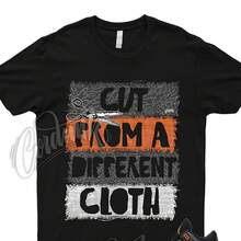 Camiseta CUT para 3 Retro Fear Pack Night Stadium Stadium Naranja Negro 2023 1 - forma - Ver 1