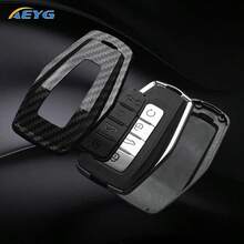 Funda para llave de coche hecha de estilo de fibra de carbono ABS, compatible con varios modelos de Geely, incluyendo Coolray, X6, Geometry C, Emgrand, Global Kulrey, Hawk GX7 y Okavango - Geely Modelo B - Ver 3